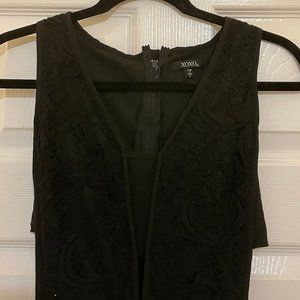 Black lace jumpsuit - XOXO size S